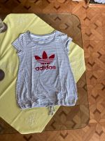 Adidas T-Shirt Damen, Größe M, *NEU* gestreift grau/ weiß Baden-Württemberg - Göppingen Vorschau