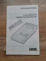 Bedienungsanleitung Loewe AB Baden-Württemberg - Althütte Vorschau