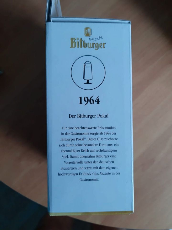 Bitburger Bierglas Sammeledition 2 in Teutschenthal