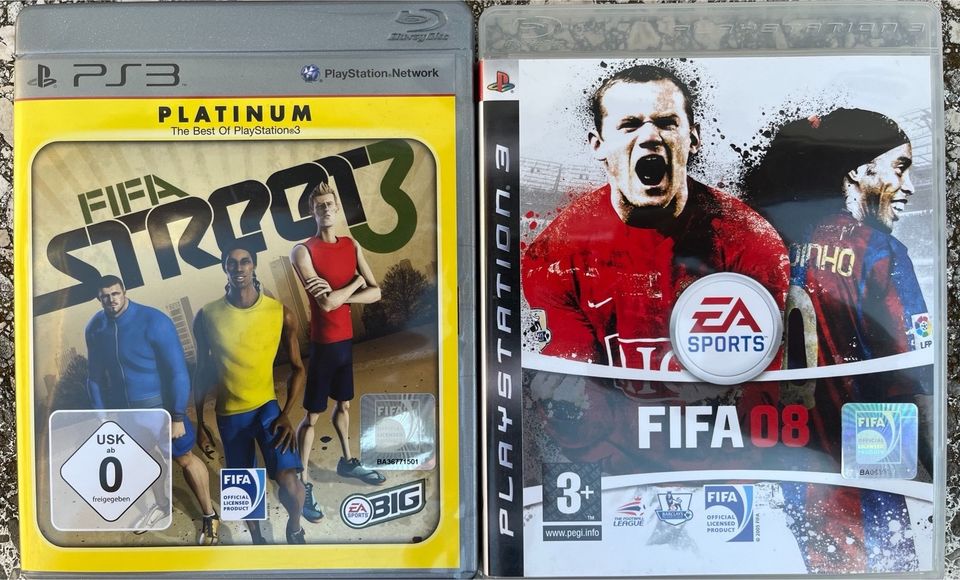 Fifa Street und Fifa 08 PS3 in Beelen