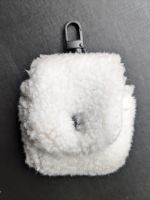 AirPods Tasche/Hülle weiß Teddy flauschig mit Druckknopf+Haken Baden-Württemberg - Mannheim Vorschau