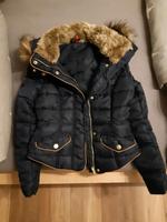 Winterjacke Damen dunkelblau mit Kapuze 36 H&M Thüringen - Wichtshausen Vorschau