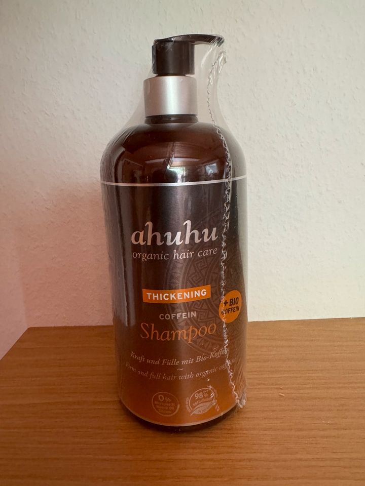 ahuhu Thickening BIO Coffein Schampoo 1000ml in Hamburg