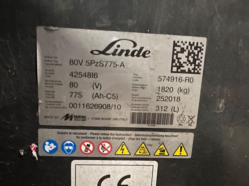 Linde E30- HL/600 Elektro Gabelstapler 5190mm 2018 in Düsseldorf