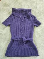 Pullover Strickpullover Wollpullover mit Kragen und Gürtel Niedersachsen - Bramsche Vorschau