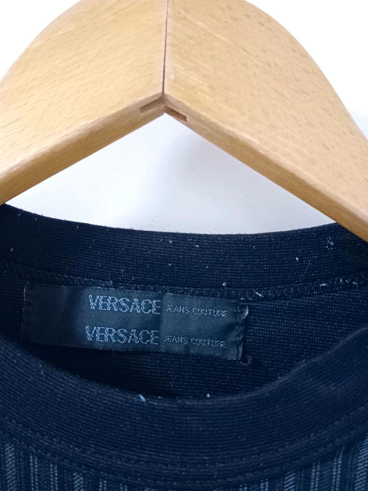 Vintage Versace Couture T-Shirt Longsleeve Herren Gr. L in Düsseldorf