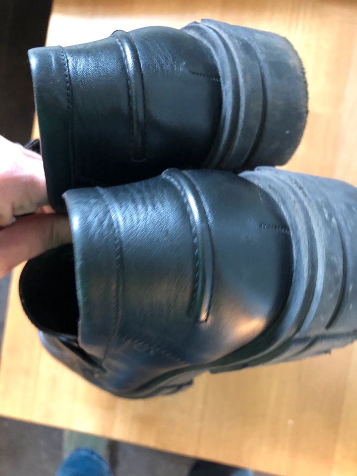 Caprice Schuhe Gr 42, schwarz neuwertig, Loafer in Aachen