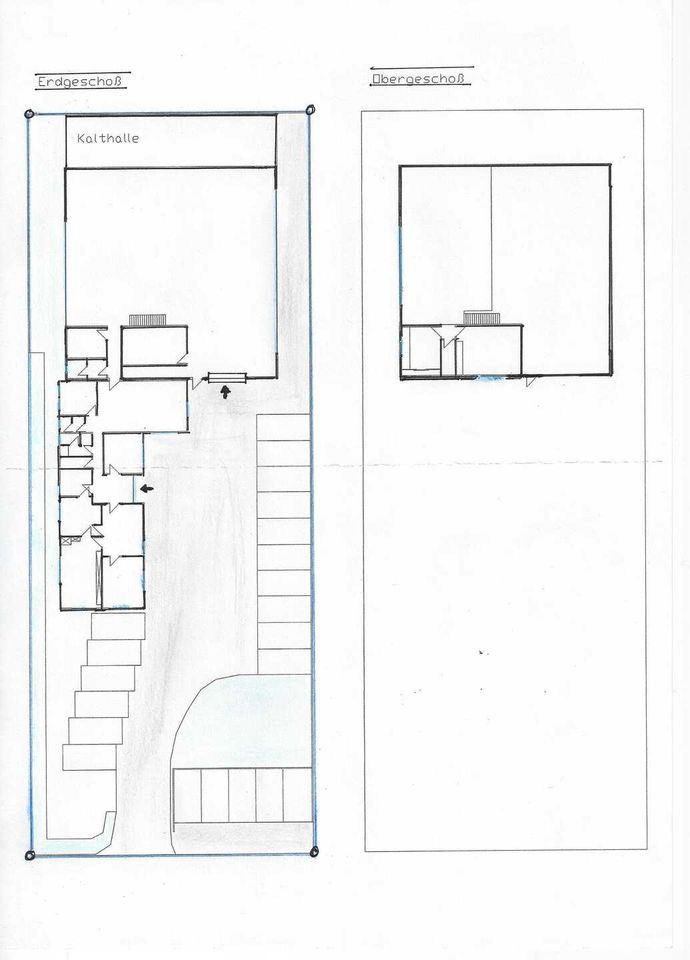 Gepflegtes Bürogebäude mit Montagehalle auf großem Gewerbegrundstück in Mühlacker in Mühlacker