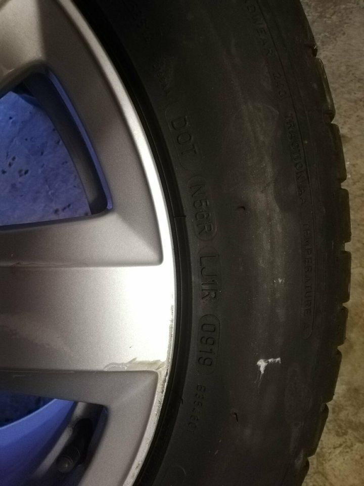 Reifen mit Felge Audi A6 Avant, Sommerräder 225/55 R 16 in Meinerzhagen