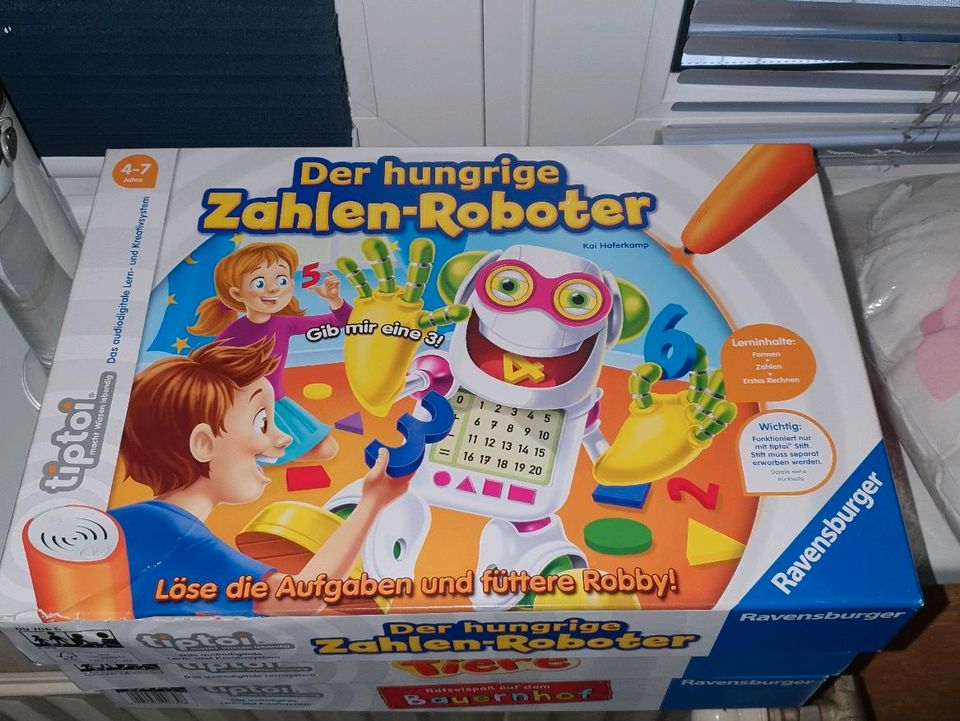 Tiptoi Der hungrige Zahlen-Roboter 4-7 Jahre in Hamburg