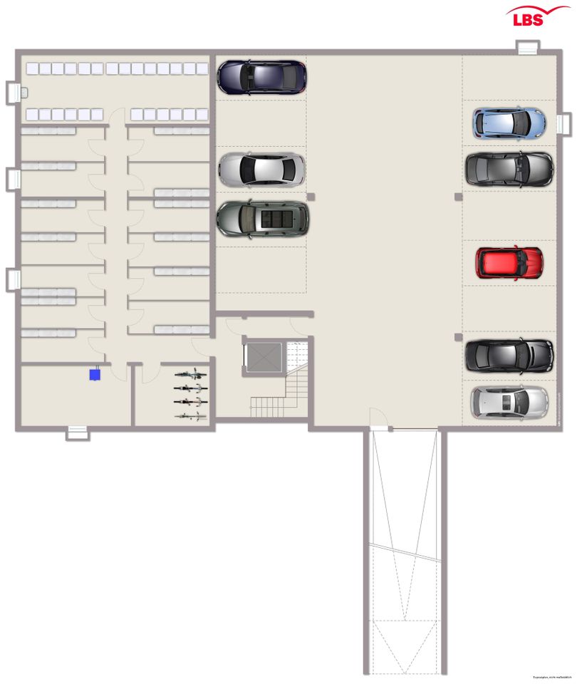 Neubau-Barrierefreie 2,5 Zimmer Dachgeschoss-Wohnung mit  Loggia und Aufzug in Oberhausen