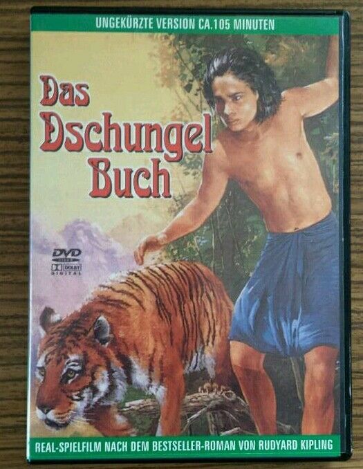 Das Dschungelbuch Disney DVD ungekürzte Version Mowgli Dschungel in Gießen