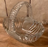 Bleikristall Kristall Glas Körbchen Korb schöner Schliff Nordrhein-Westfalen - Herne Vorschau