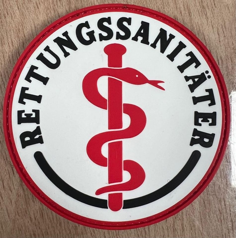 Gummi Patch 3d Rettungssanitäter Arbeiter-Samariter-Bund Malteser in Grünstadt