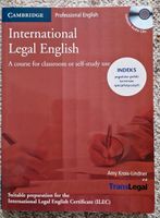 Lehrbuch International Legal English mit Cd's Berlin - Tempelhof Vorschau