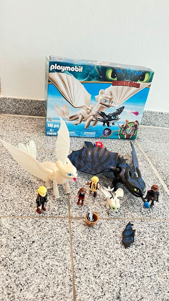 Playmobil Dragons Drachen Ohnezahn und Tagschattenn in Krefeld