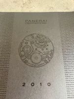 PANERAI UHREN Produktkatalog 2010 Bildband neuwertig Bayern - Feucht Vorschau