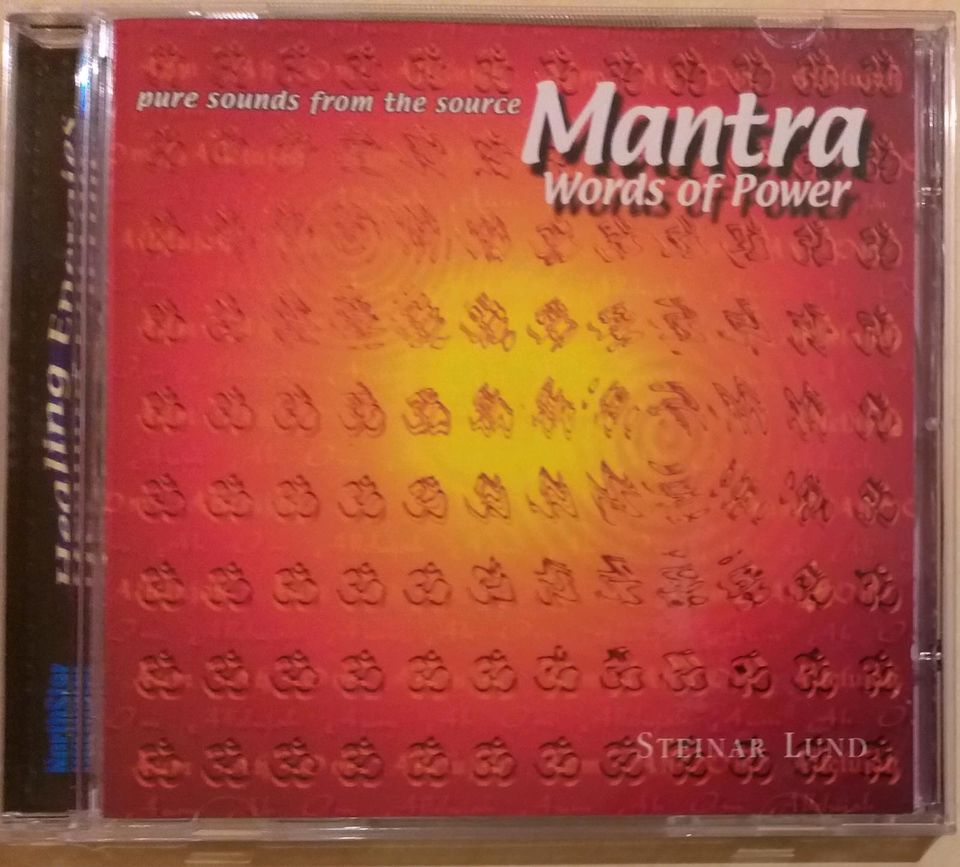 Mantra CD Words of Power Neuzustand 2000 OM Aum ah Allelujah in Heimsheim