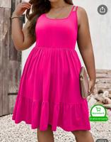 Sommerkleid mit Trägern, 5 XL, pink Brandenburg - Brandenburg an der Havel Vorschau