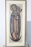 Marienbild Linolschnitt von 1956  40x92 cm Nordrhein-Westfalen - Meschede Vorschau