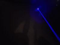 Blauer Laserpointer mit Lichtstrahl (Im Dunkeln) + Ladekabel Bonn - Tannenbusch Vorschau