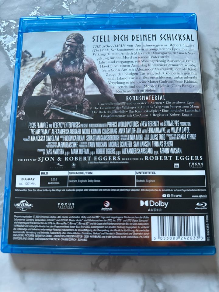 Bluray The Northman in Wipperfürth