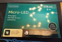 Lumineo Micro LED Lichterkette, 6m 378 LED indoor/outdoor, NEU! Baden-Württemberg - Bötzingen Vorschau