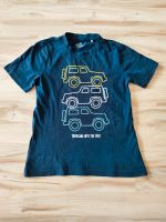 Blaues T-Shirt mit Autos in Größe 110 von Ernstings Niedersachsen - Hessisch Oldendorf Vorschau