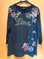 Gina Benotti Shirt Dunkelblau Rosen M 40 42 Nordrhein-Westfalen - Minden Vorschau