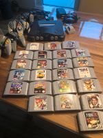 Nintendo N64 inkl. 4 Controller und 23 Spielen Nordrhein-Westfalen - Titz Vorschau