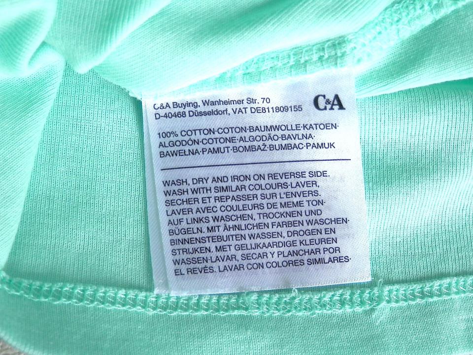 NEU: TOP, T-Shirt, Träger HELLBLAU ärmellos C&A Baumwolle, Gr. M in Potsdam