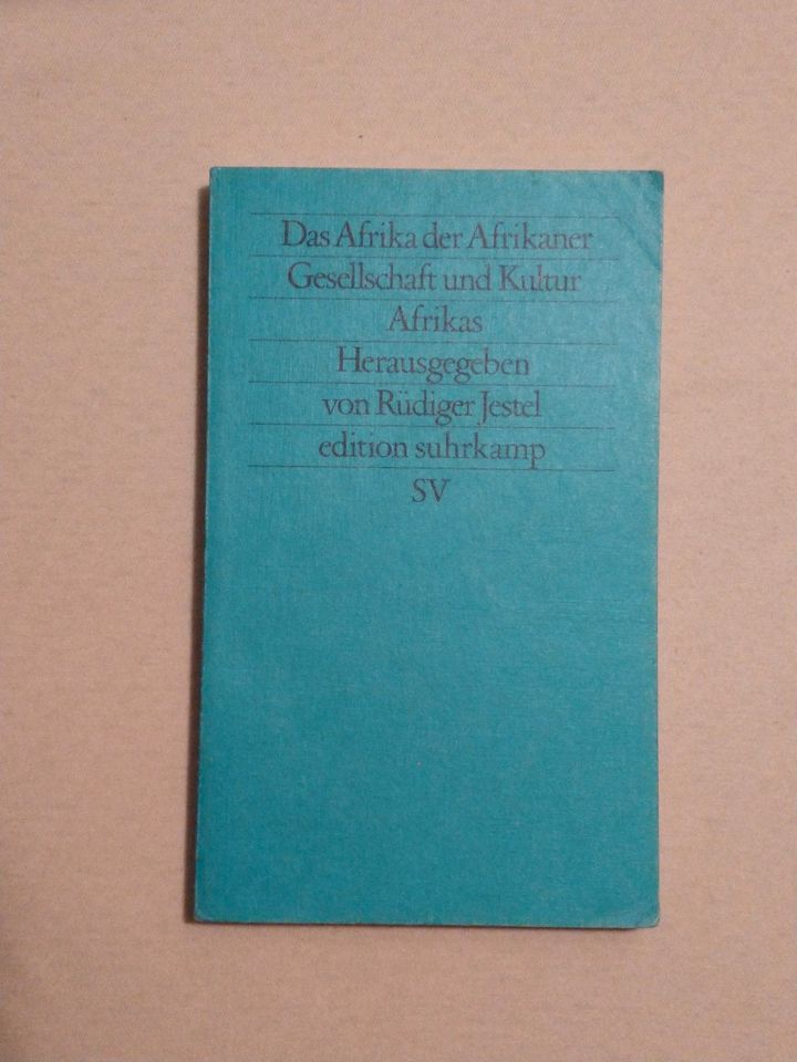 Rüdiger Jestel: Das Afrika der Afrikaner -Gesellschaft und Kultur in Hannover