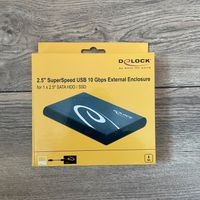 delock 2.5" Superspeed USB 10 GBS External Enclosure Mecklenburg-Vorpommern - Gustow Vorschau