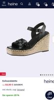 Mode von Heine Damen Schuhe Sandaletten Sommerschuhe Gr.37 Neu Düsseldorf - Eller Vorschau
