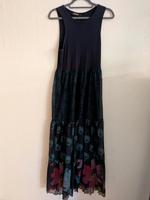 Desigual Kleid Dudas Maxi Gr. L 40 Blumen Chiffon Nordrhein-Westfalen - Rödinghausen Vorschau