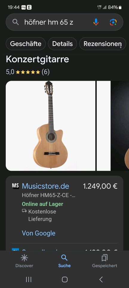 Konzert Gitarre Höfner in Neuhaus