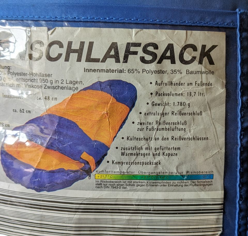 Mumienschlafsack + Isomatte in Dresden