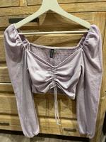 H&M Bluse lila Top Blusentop Gr. S Sachsen-Anhalt - Harzgerode Vorschau