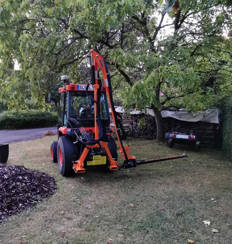 KUBOTA STV40/Hydraulik-Heckenschere/VERMIETUNG/ Mähbalken/160cm in Bous