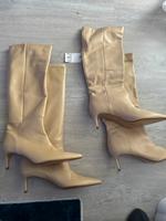 Zara Stiefel Leder Stuttgart - Zuffenhausen Vorschau