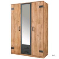 Kleiderschrank*Cork Eiche Nachbildung*Schrank*Schlafzimmer Essen - Steele Vorschau