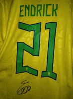 Endrick Autogramm COA Handsigniertes Trikot Brasilien Gr. L Bayern - Lichtenfels Vorschau