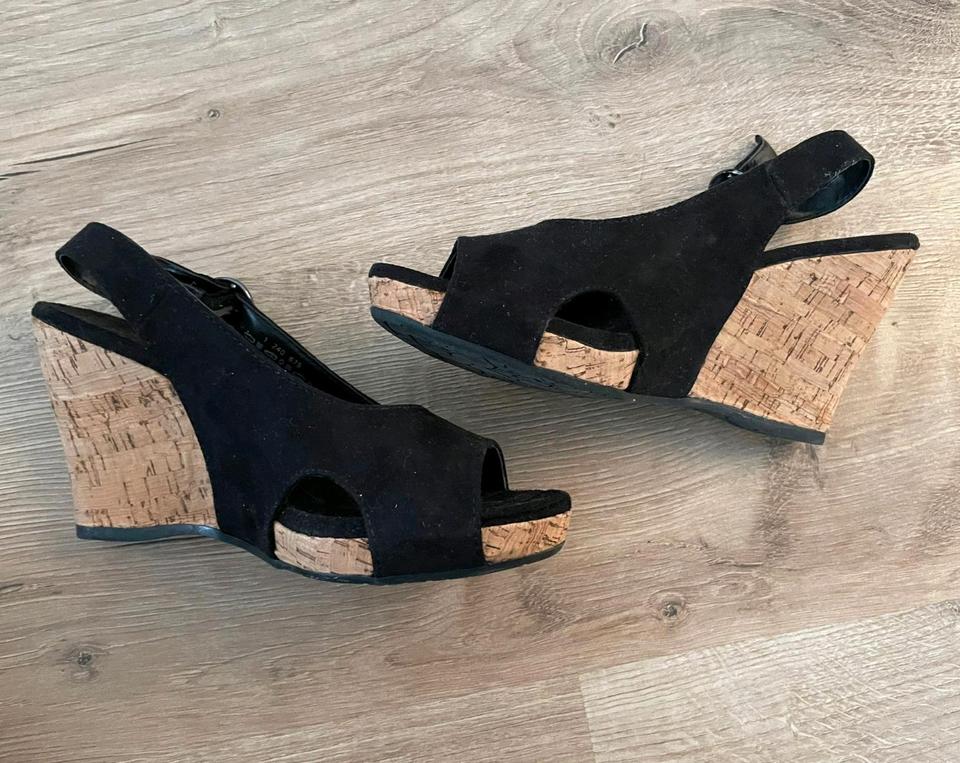 Sandaletten mit Keilabsatz Graceland (Deichmann) Größe 38 in Crailsheim