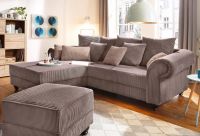 Eck-Sofa Cord FEDERKERN Rückenkissen Couch UVP 1899,- NEU Nordrhein-Westfalen - Lippstadt Vorschau