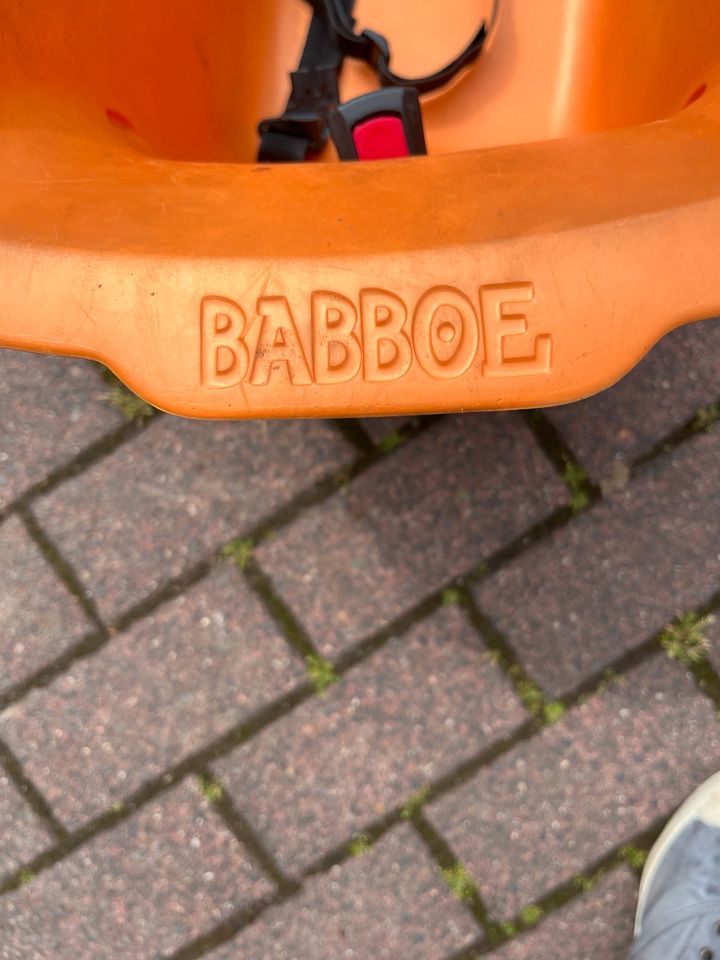 Original BABBOE Kindersitz mal l in Frankfurt am Main