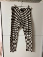 H&M Leggins schwarz weiß gestreift Schlafanzug Hose L 40 Nordrhein-Westfalen - Bocholt Vorschau