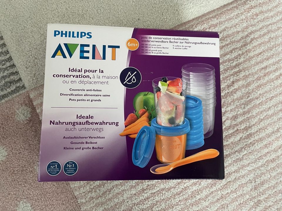 Philips Avent Nahrungs-Mehrwegbecher NEU in Fröndenberg (Ruhr)