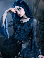 Disneys Corpse Bride | ROMWE Mesh Top gothic Volant Ärmel neu Brandenburg - Bernau Vorschau