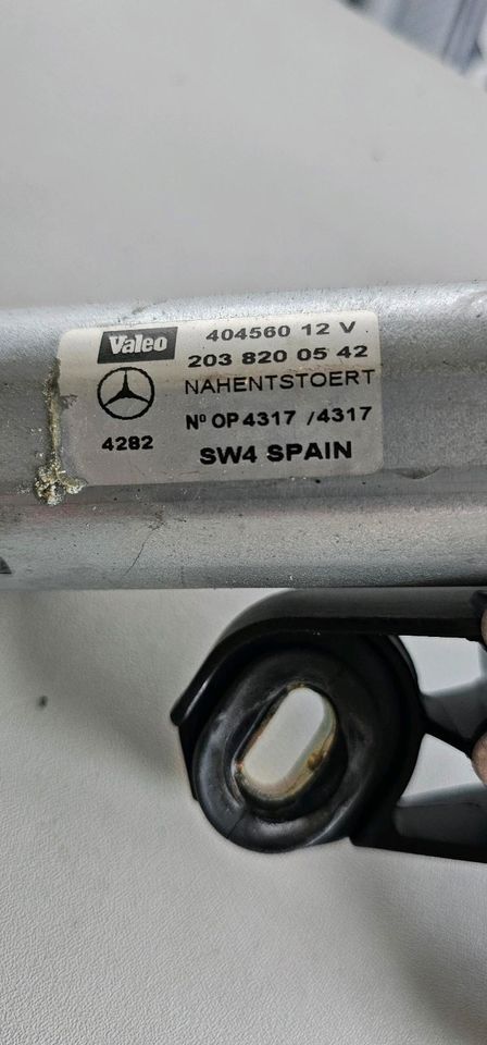 Mercedes C Klasse W203 Kombi Heck Scheibenwischer Motor Arm in Mülheim (Ruhr)