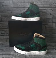 PHILIPP PLEIN HI-TOP SNEAKERS NOTORIOUS CRYSTAL SKULL / 44 / NEU Hessen - Ober-Mörlen Vorschau